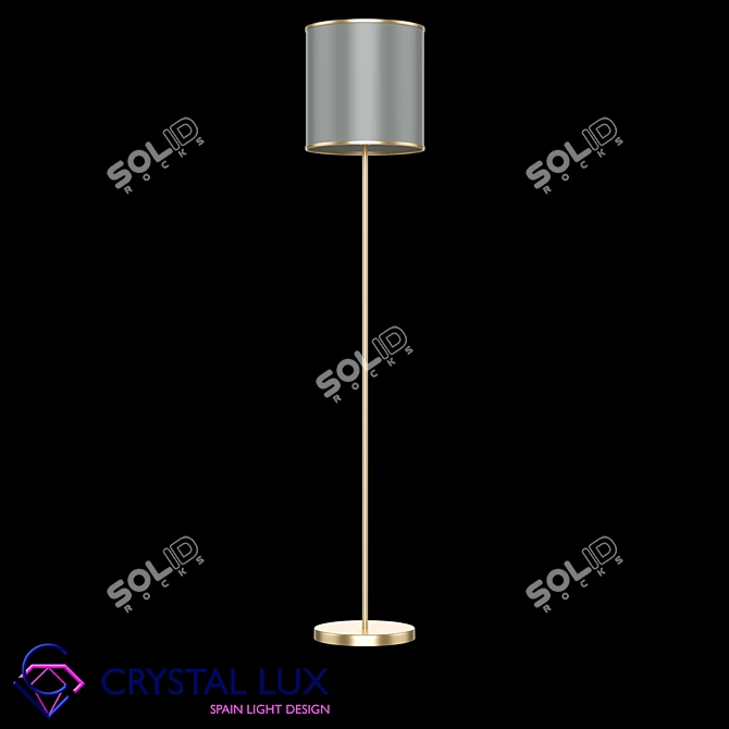 Sergio PT1 - Contemporary Crystal Lux Pendant 3D model image 1