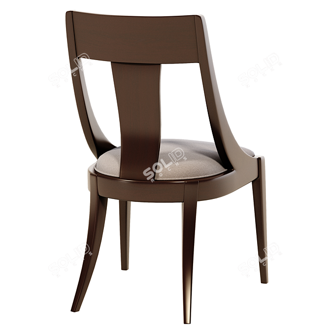 Century Dain Side Chair: Stylish and Compact 3D model image 9