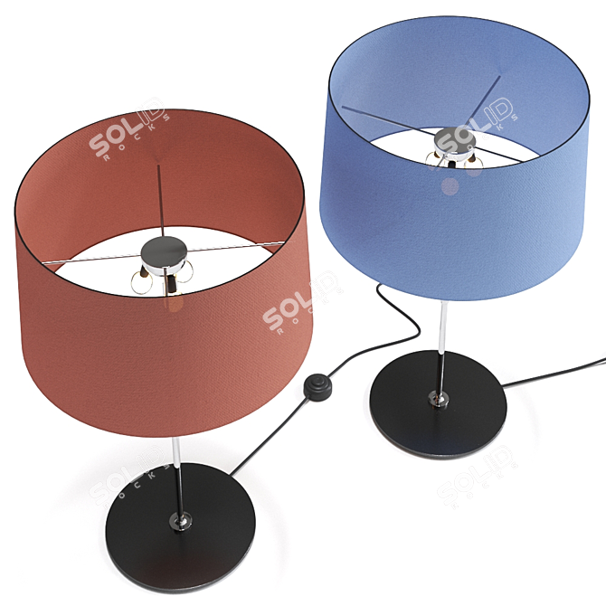 Sleek TLWS05 Table Lamp 3D model image 2