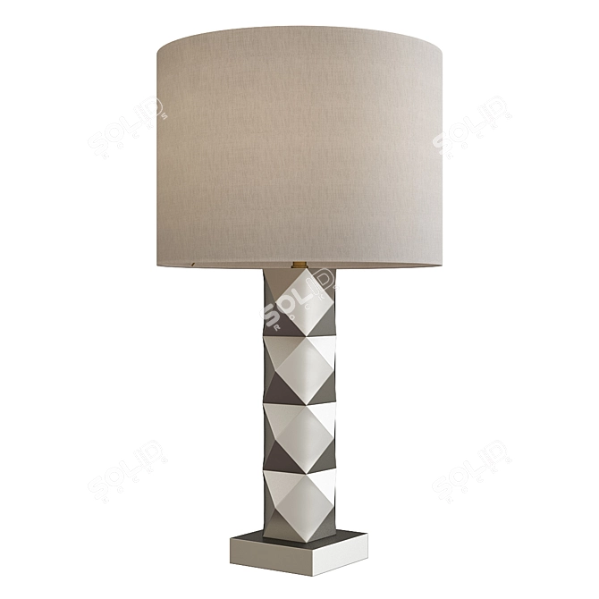 Elegant Whealon 111024 Table Lamp 3D model image 1