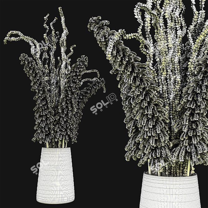 Elegant Pampass Bouquet Vol.02 3D model image 2