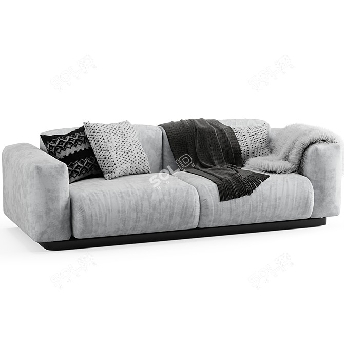 Modern Croatian Sofa 3D model image 3