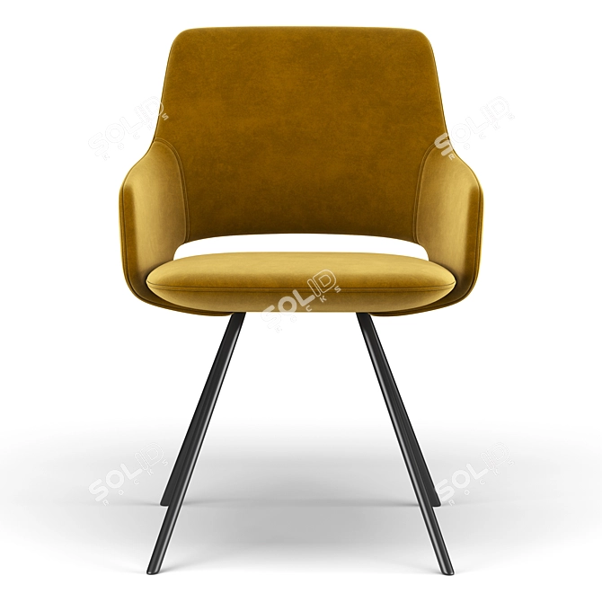 Sleek Jima Chair: Modern Design 3D model image 4