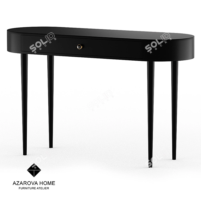 OM Azarova Home Miro Dressing Table 3D model image 1