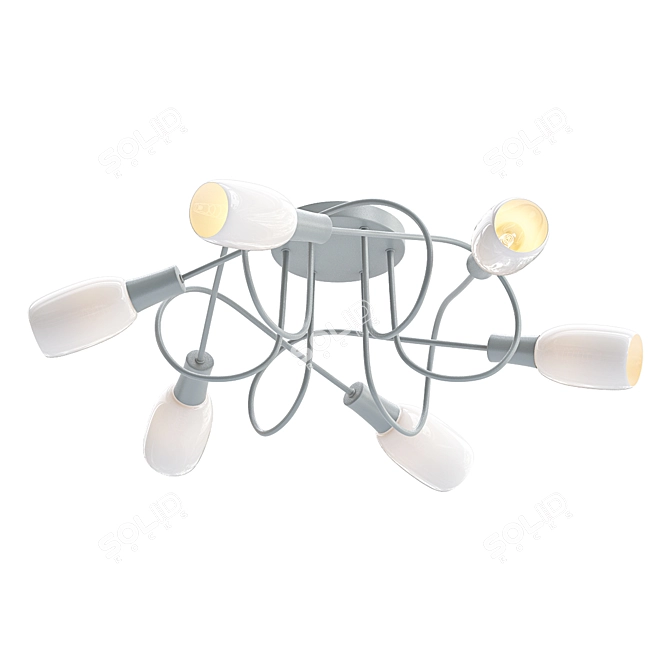 Arte Lamp A4591PL Ceiling Chandelier 3D model image 1