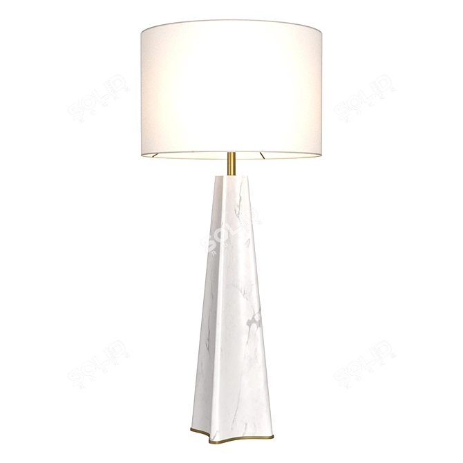 Elegant Eichholtz Benson Table Lamp 3D model image 1