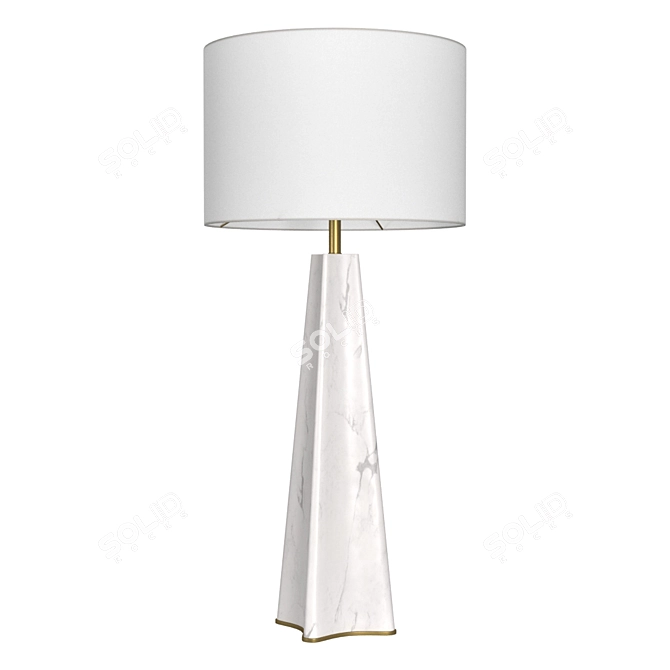 Elegant Eichholtz Benson Table Lamp 3D model image 2