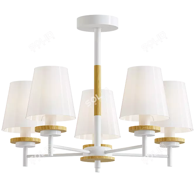 Elegant Ceiling Light - Lumion Betsy 3D model image 1