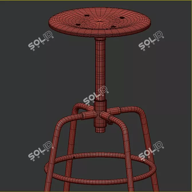 Versatile IKEA TORNVIKEN Kitchen Island 3D model image 6