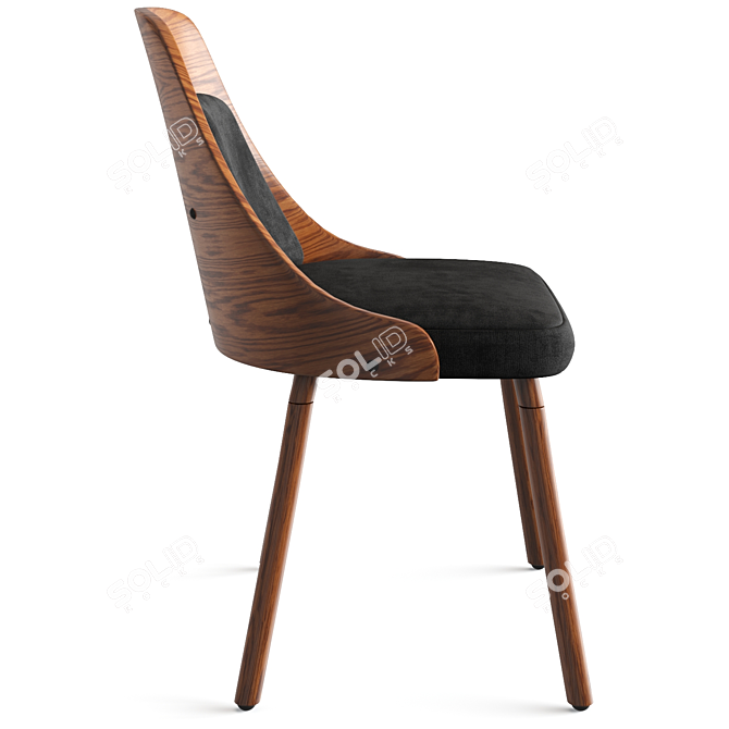 Modern Anabelle Chair: Sleek and Stylish 3D model image 2