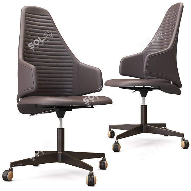 Ergonomic VELA Office Chair 3D model image 1