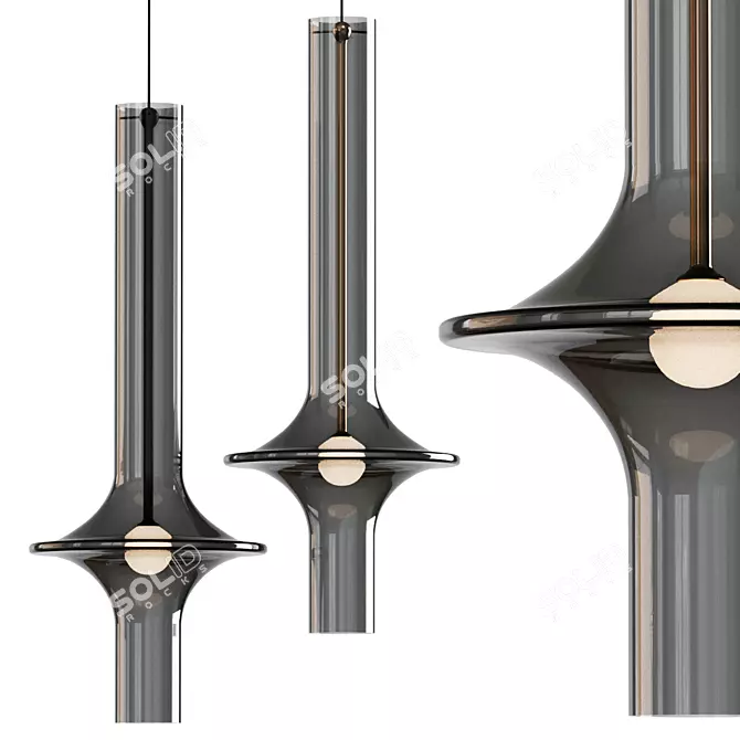 Contemporary Pendant Lights | Elegant Lighting Solution 3D model image 3