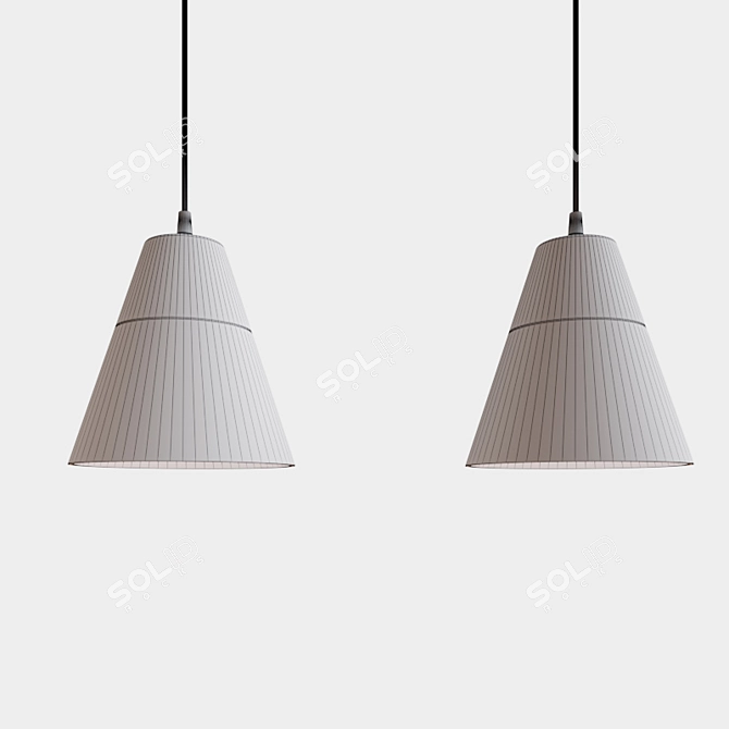 LIGNA Pendant Light: Sleek and Stylish 3D model image 2