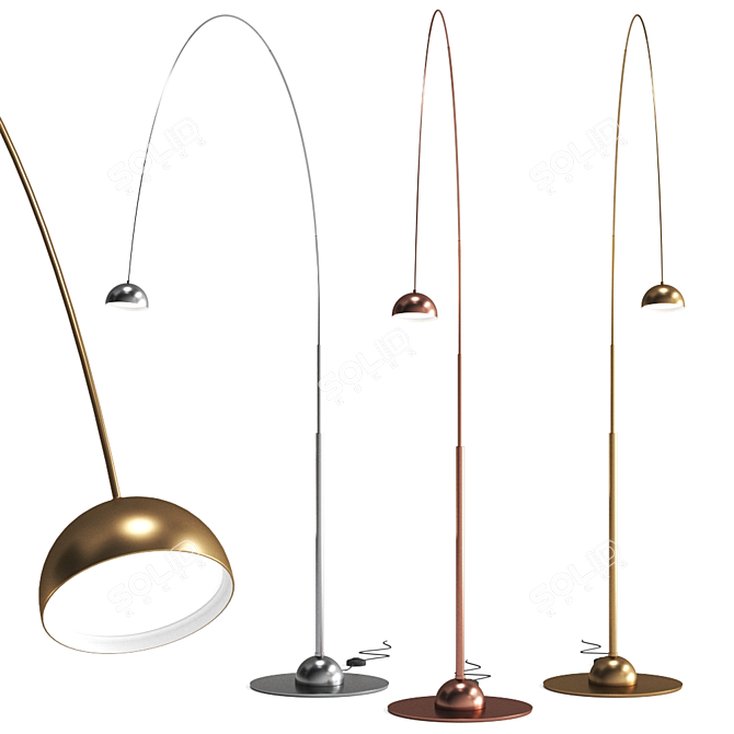 Laurameroni Satellite Floor Lamp 3D model image 1