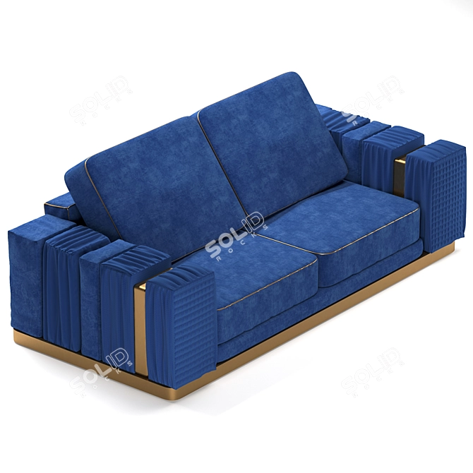Luxurious Charisma Sofa - Giorgio Collection 3D model image 4