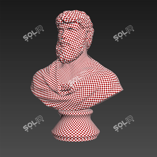 Sculpted Geometry With Textures 3D model image 5