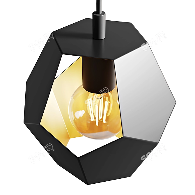 Modern Eglo Rasigures 39635 Pendant Lamp 3D model image 2