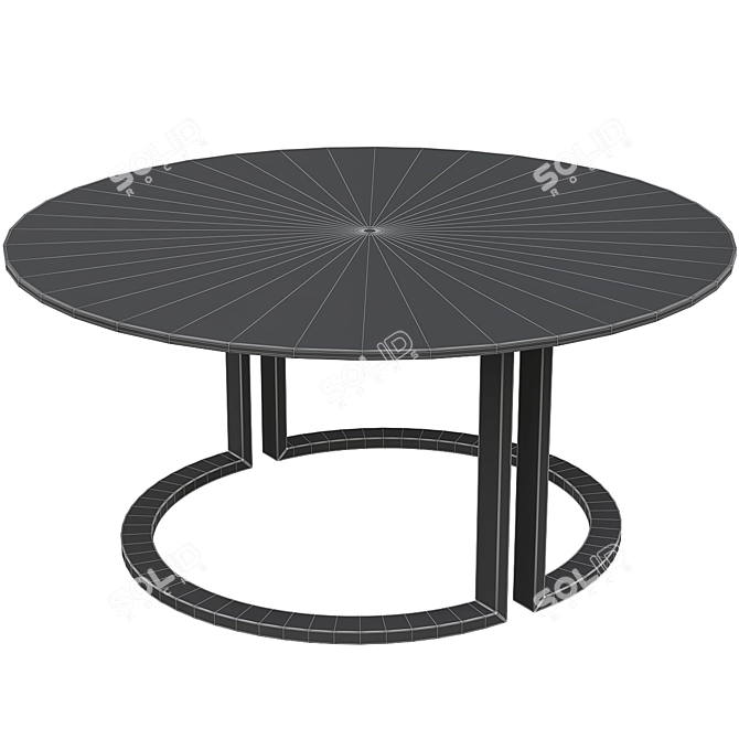 Garda Decor Coffee Table: Elegant and Functional 3D model image 2