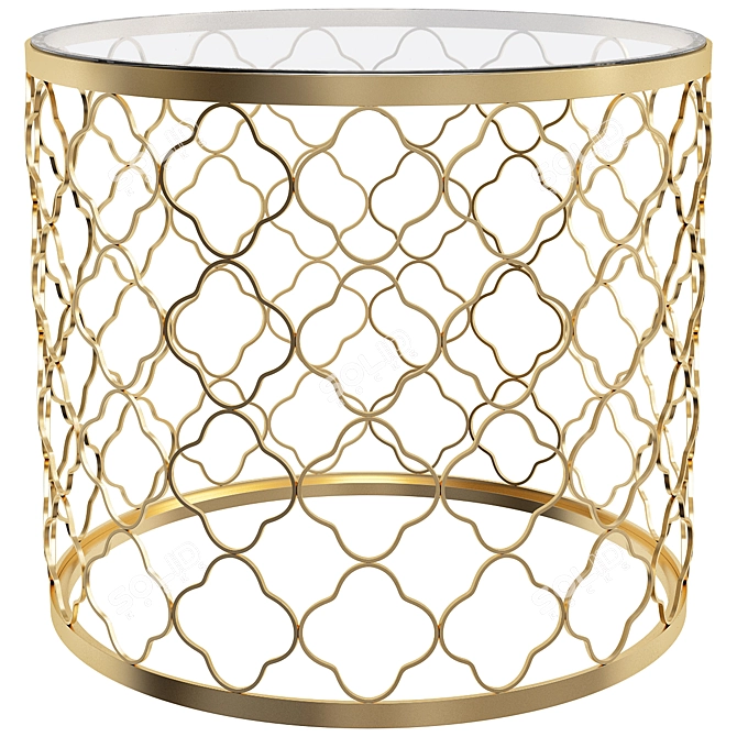 Elegant Philipp Decorative Table 3D model image 3