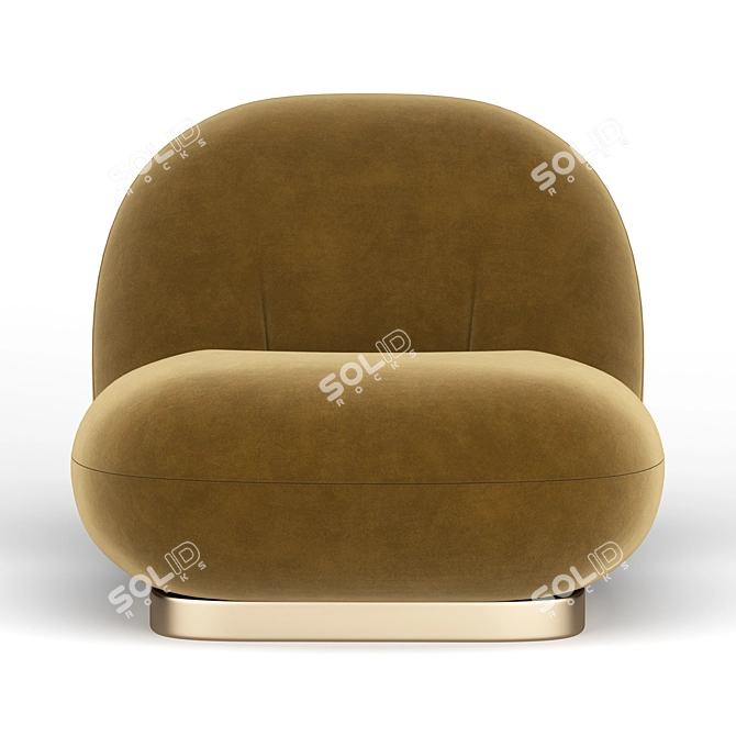 Sleek Pacha Chair: Modern Elegance 3D model image 3