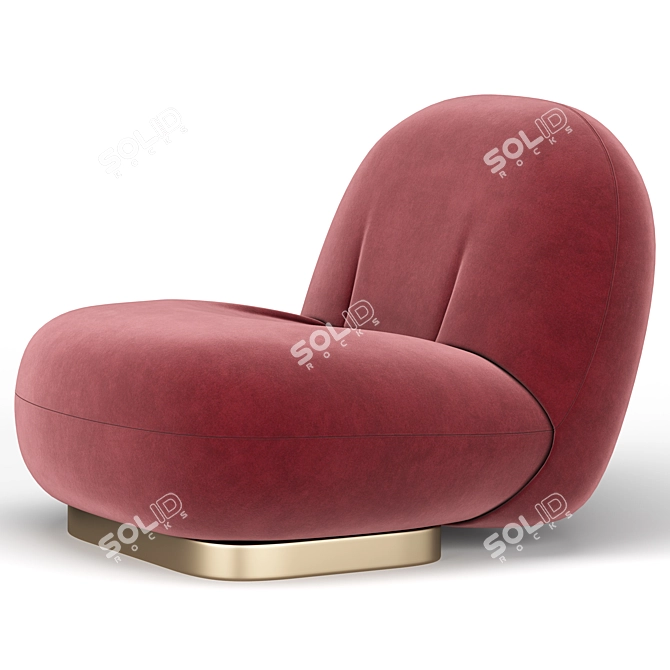 Sleek Pacha Chair: Modern Elegance 3D model image 4