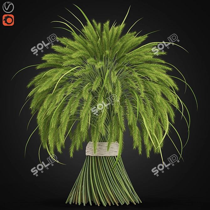 15-Stem Bouquet: Elegant and Timeless 3D model image 1