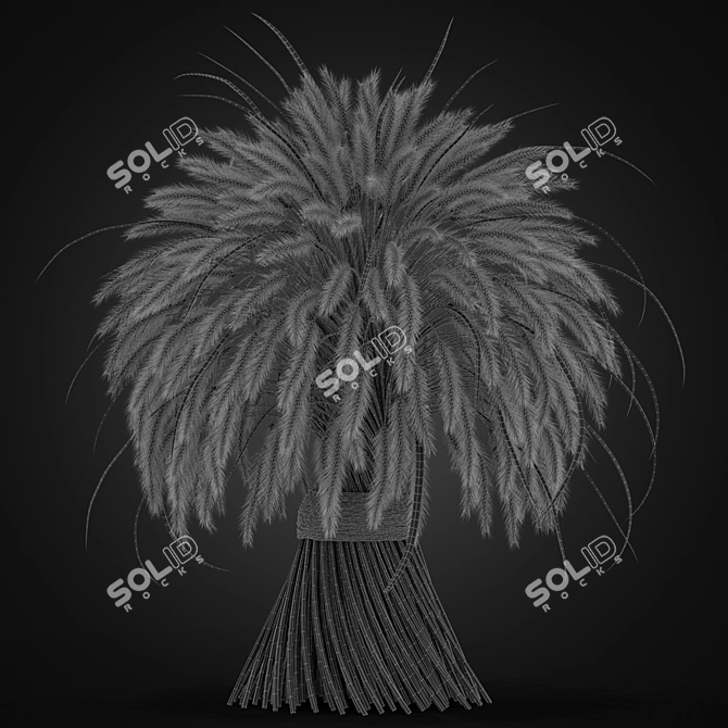 15-Stem Bouquet: Elegant and Timeless 3D model image 4