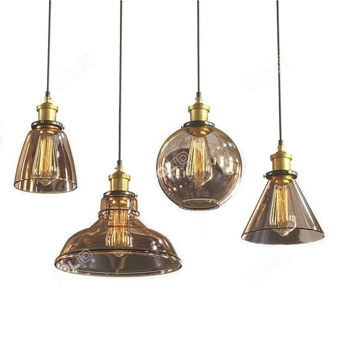 Modern Pendant Light: Aliexpress Exclusive 3D model image 1