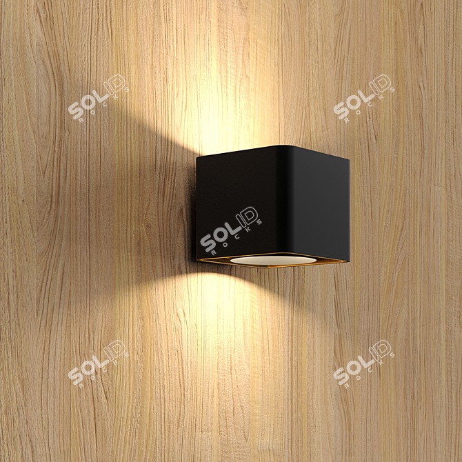 Luxury Oak Veneer Texture 3D model image 2