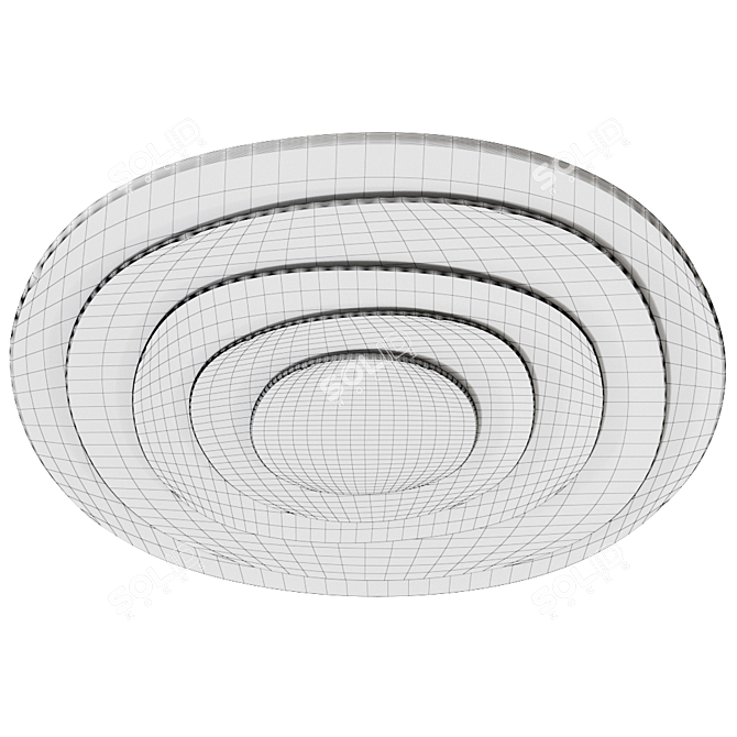 Modern BETA P-PL Ceiling Light 3D model image 3