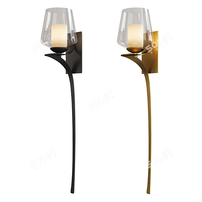 Elegant Antasia Wall Sconce 3D model image 1