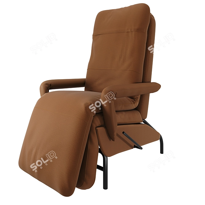 ComfortMax Hospital Armchair 3D model image 1