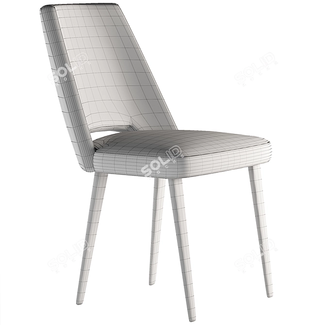 Modern Armchair with 3D Models and Textures 3D model image 3