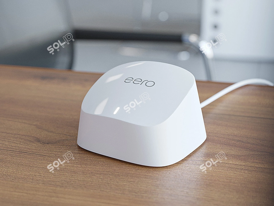 Superior Wi-Fi Coverage: Amazon Eero 6/6 Pro 3D model image 5