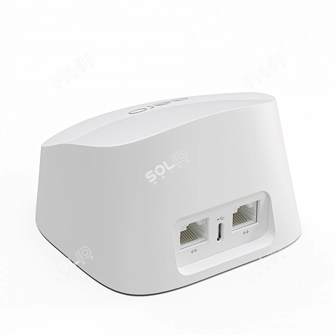 Superior Wi-Fi Coverage: Amazon Eero 6/6 Pro 3D model image 9