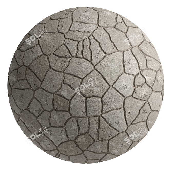 Stone Wall Material Pack 3D model image 5