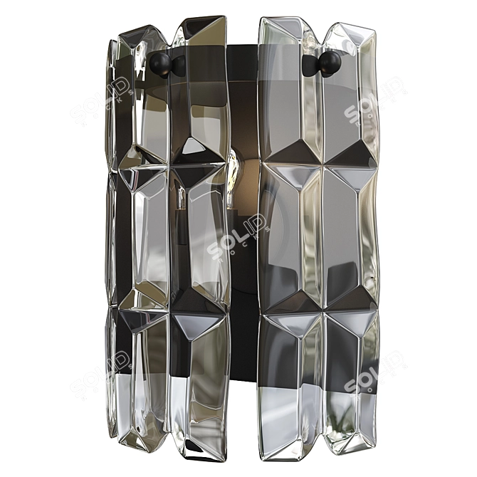 Prismatic Wall Sconce 3D model image 1