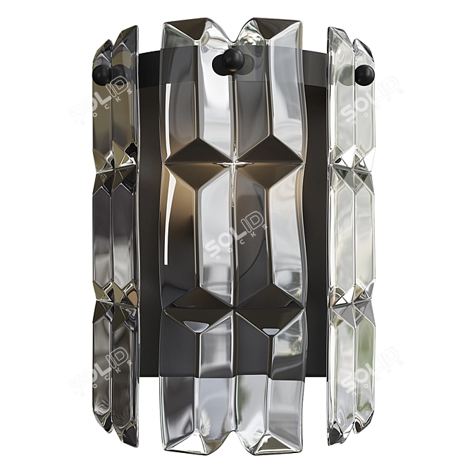 Prismatic Wall Sconce 3D model image 2