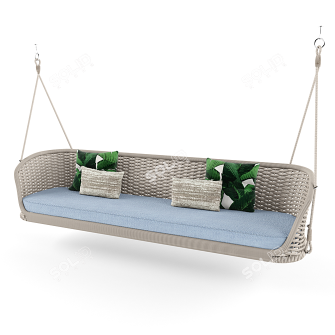 2 Seater Hanging Chair by Atmosphera 3D model image 2