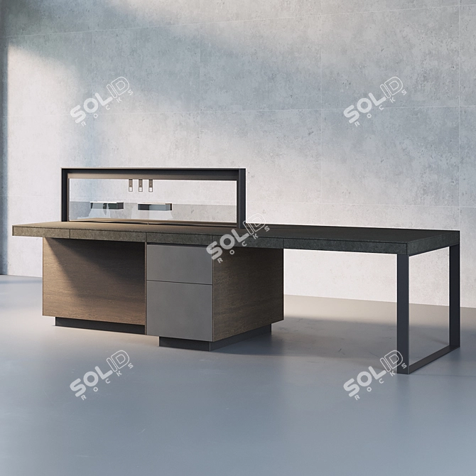 Italian Genius Loci Kitchen Island 3D model image 6