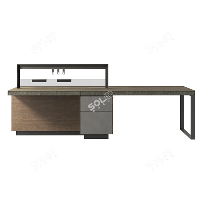 Italian Genius Loci Kitchen Island 3D model image 9