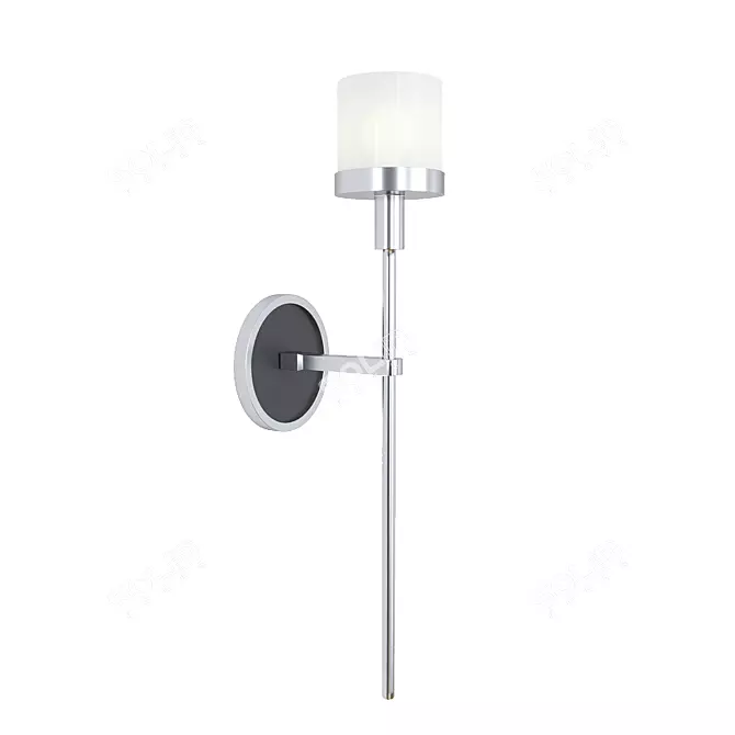 Elegant Ventoux Sconce Light 3D model image 1