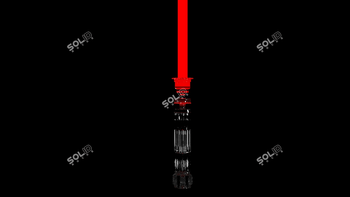 Galactic Glow - Star Wars LightSaber 3D model image 1