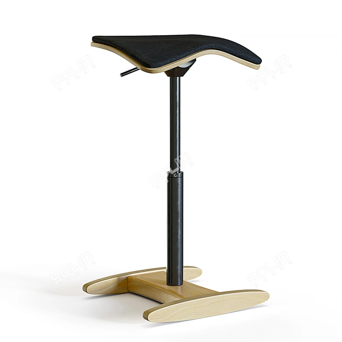 Dynamic Ergo Chair 3D model image 13