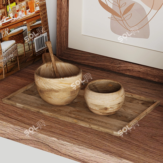 Elegance in Motion: Decor Set 3D model image 3