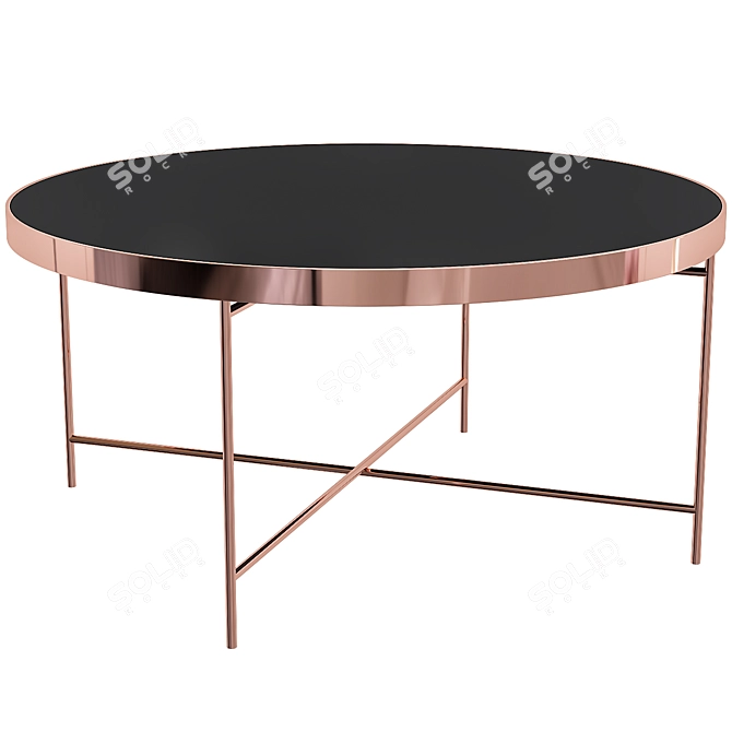 Sleek Coffee Table: Halmar Moria 3D model image 1