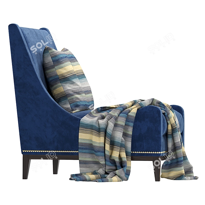 TIVOLI Cazarina Armchair - Timeless Elegance 3D model image 3