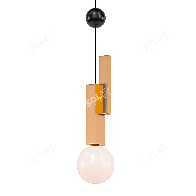 Elegance in Bloom: PANSY Design Lamps 3D model image 1