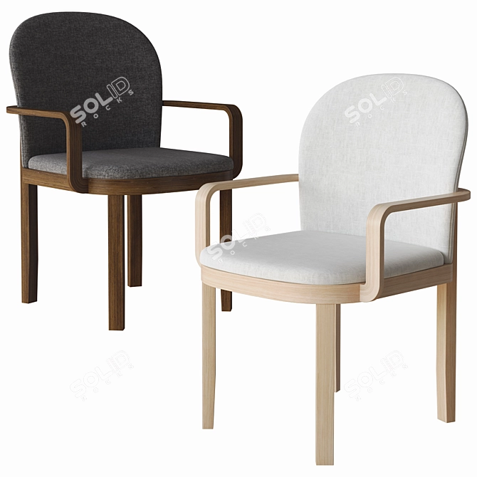 Pianca Orchestra Chair: 3D Model 3D model image 2