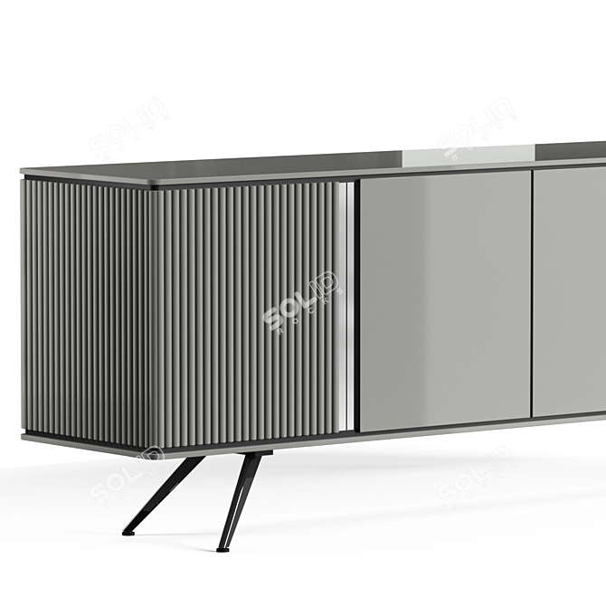 Modern Rustic Beretta Sideboard 3D model image 2